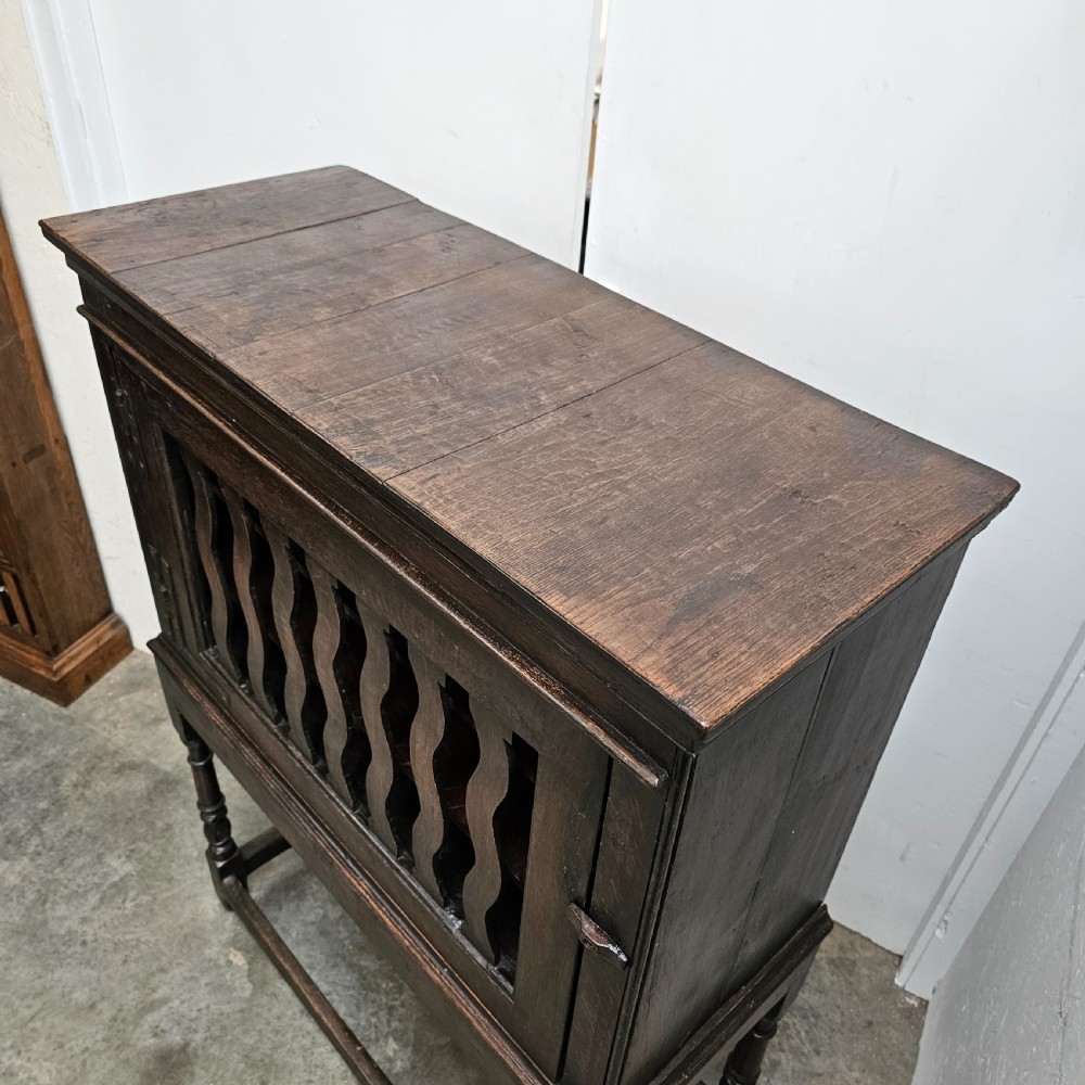 English 18th Century Dole Cupboard View IX