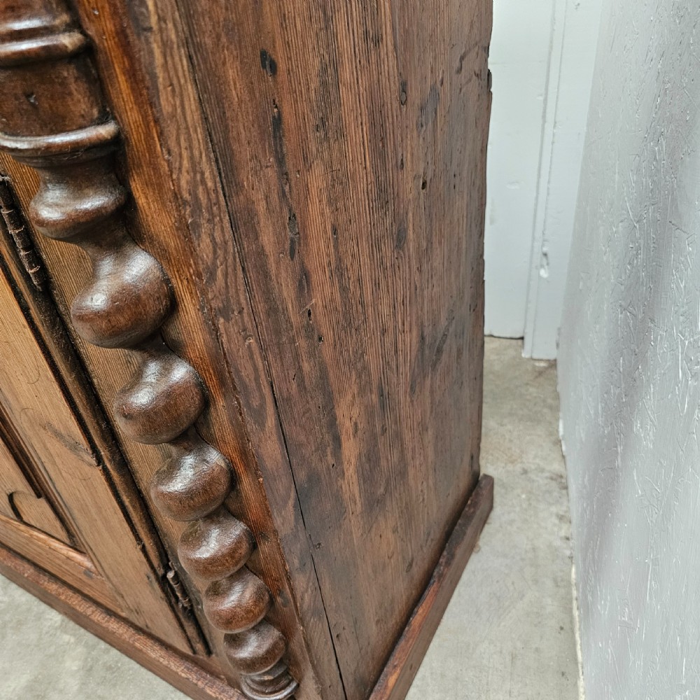 Italian Pine Side Cabinet View IV