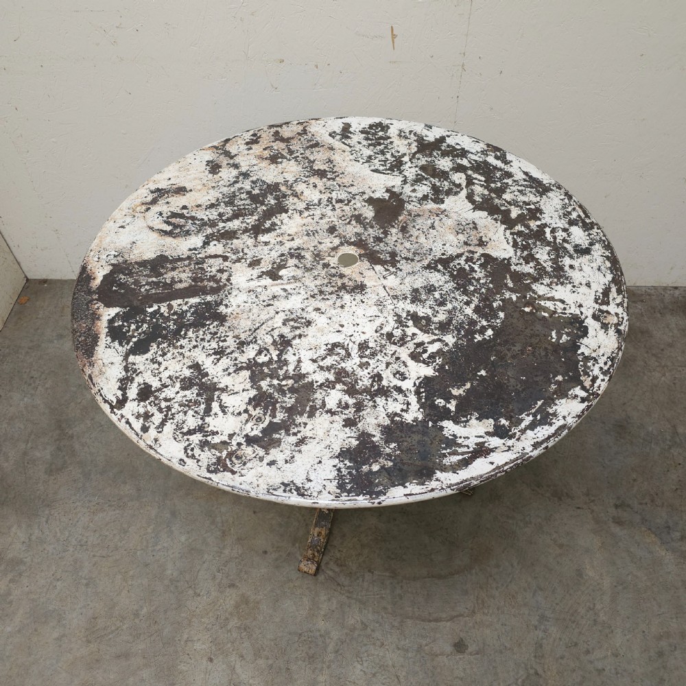 French Tole Garden Table View III
