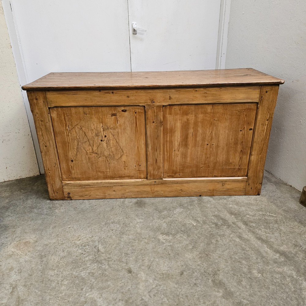 French Pine Shop Counter