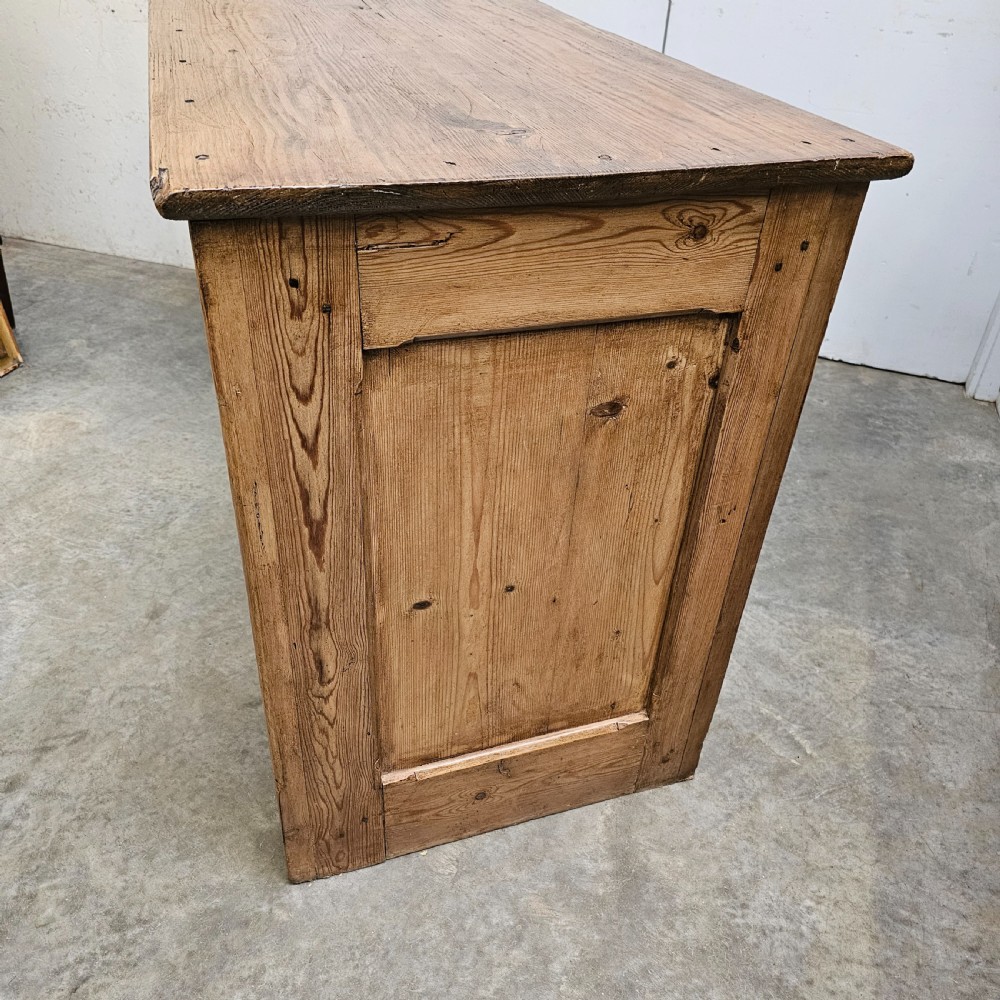 French Pine Shop Counter View VI
