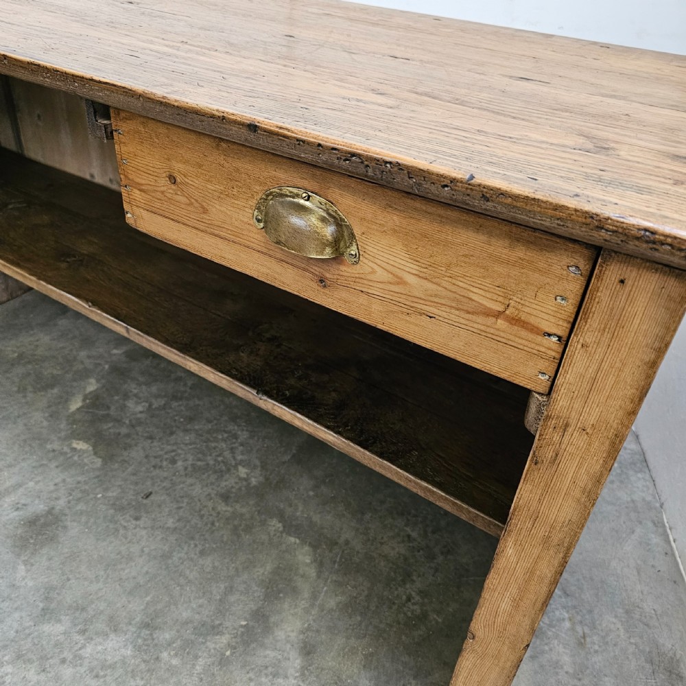 French Pine Shop Counter View VII