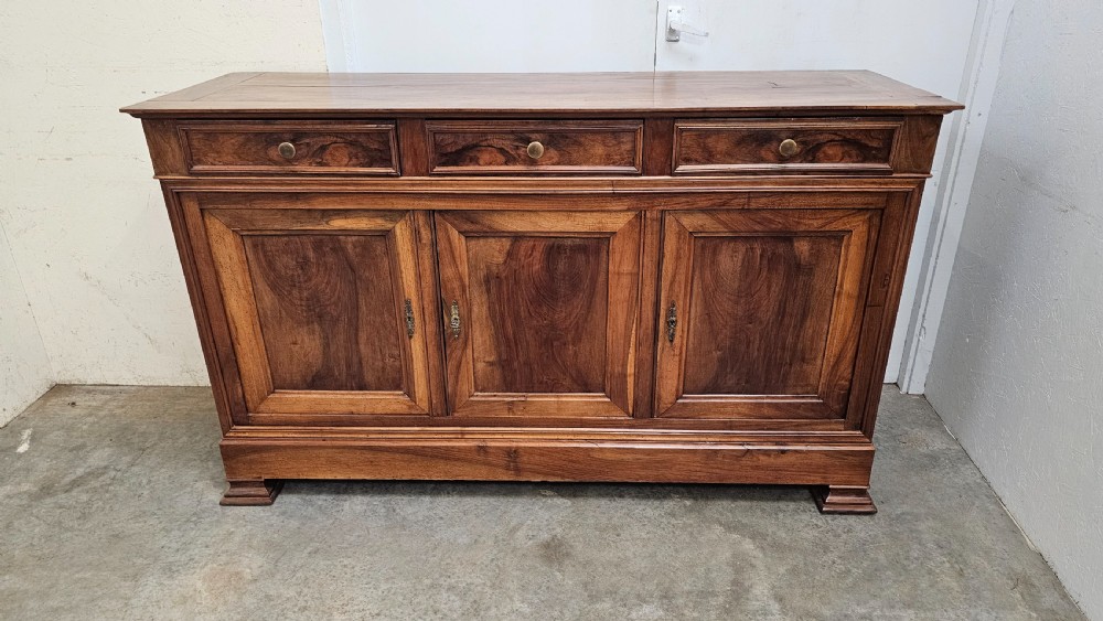 French Louis Phillipe Walnut Enfilade 