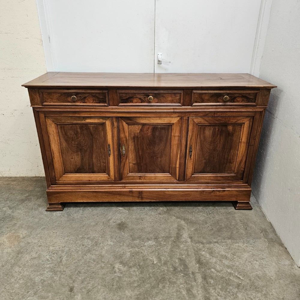 French Louis Phillipe Walnut Enfilade  View II