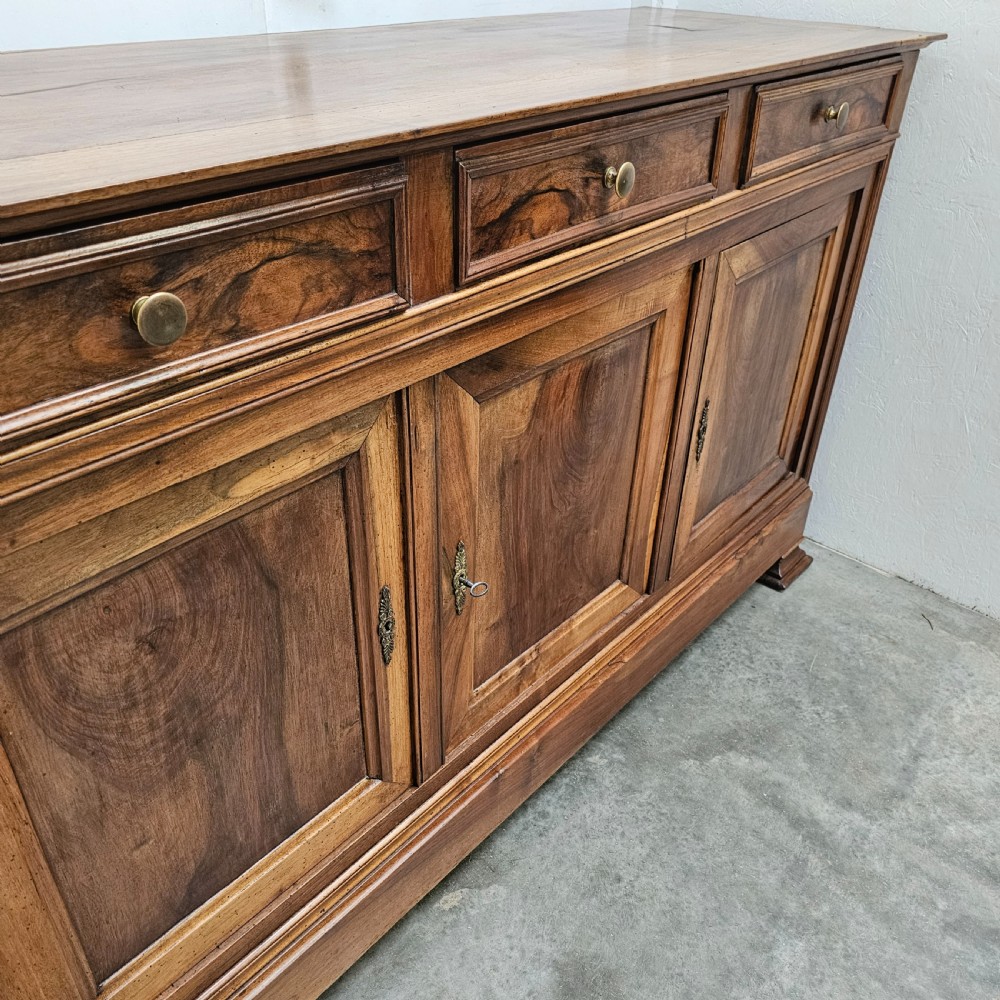 French Louis Phillipe Walnut Enfilade  View V