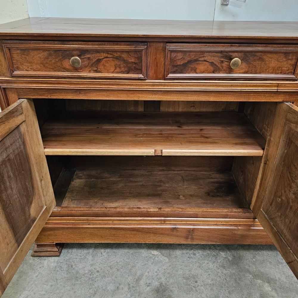 French Louis Phillipe Walnut Enfilade  View VI
