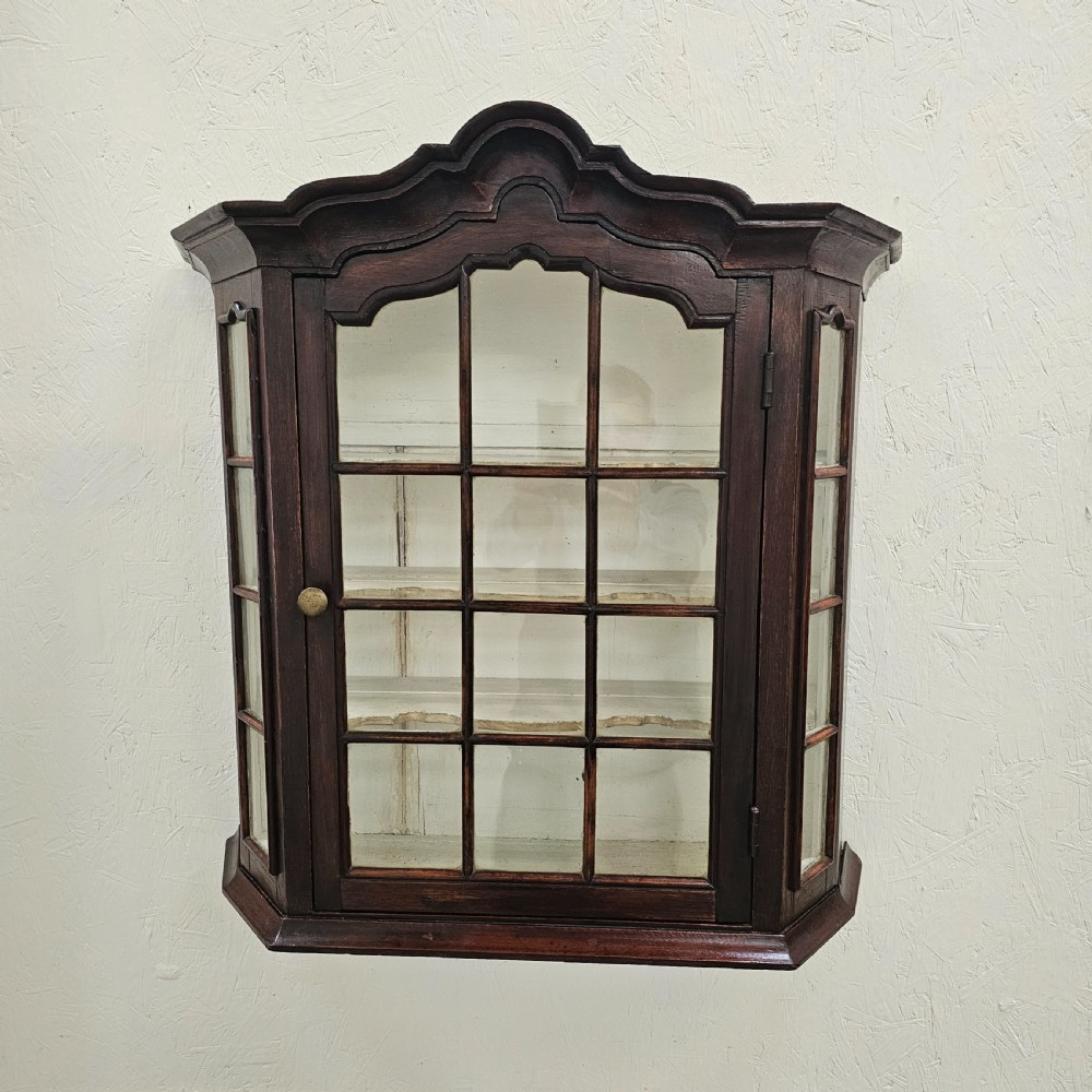 Dutch Oak Wall Cabinet