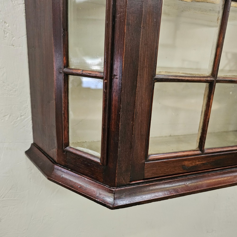 Dutch Oak Wall Cabinet View V