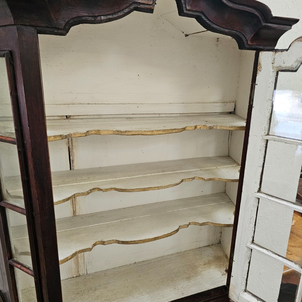Dutch Oak Wall Cabinet View VI