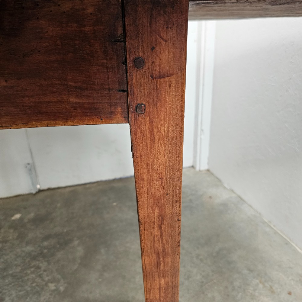 French Cherrywood Oval Farmhouse Table View VI