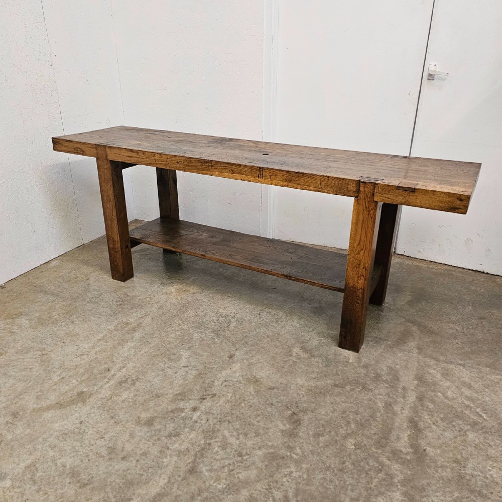 French Oak Freestanding Workbench View II