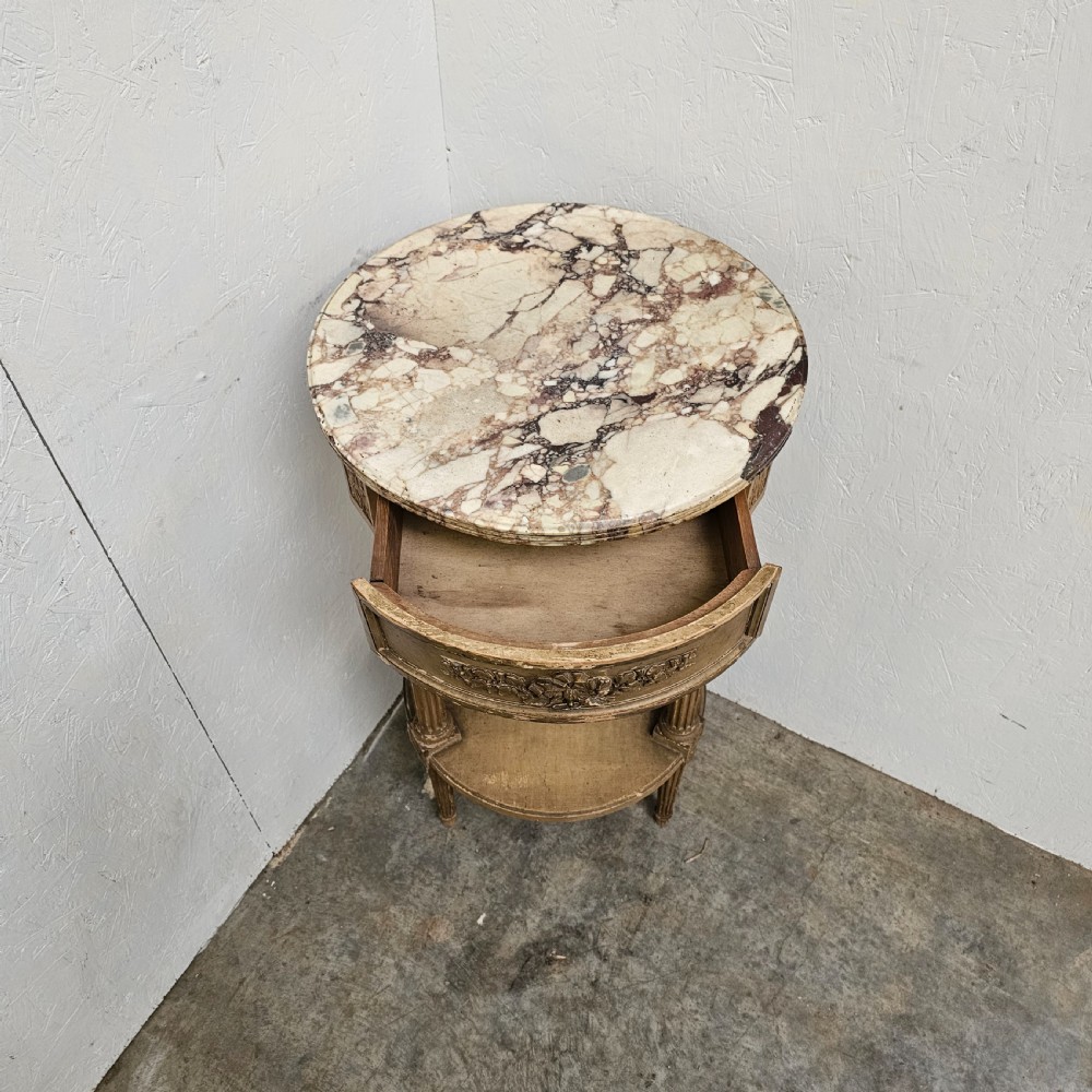 French Marble Topped Two Tier Gueridon View II