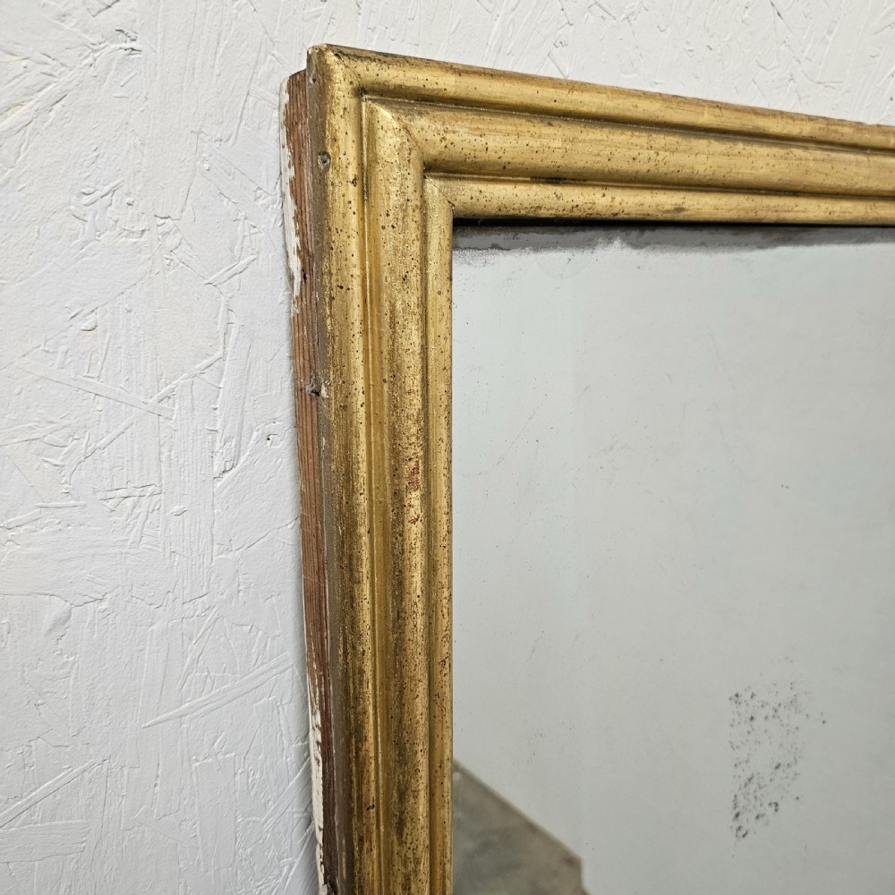 French Giltwood Bistro Mirror View III