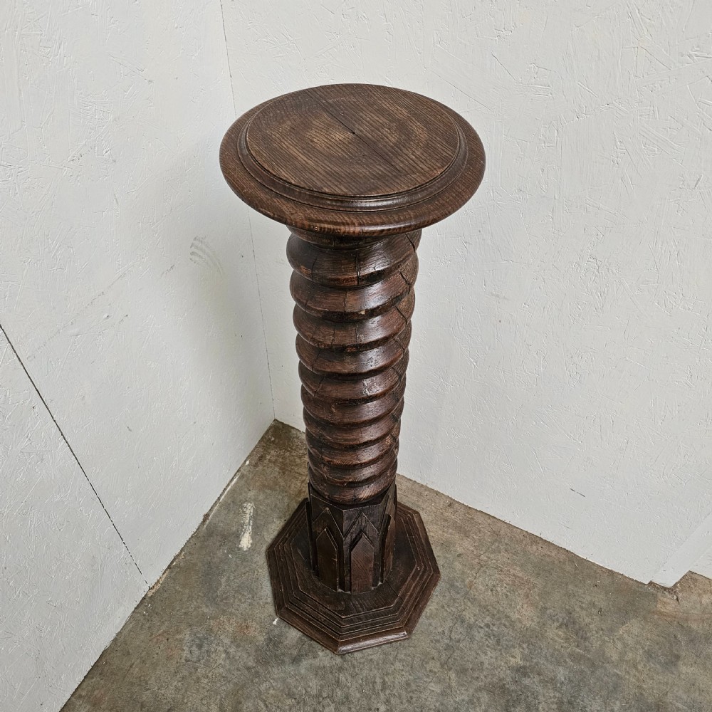 French Wine Press Screw Thread View III