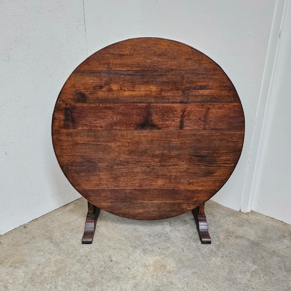 Large 19th Century French Folding Vendange Table