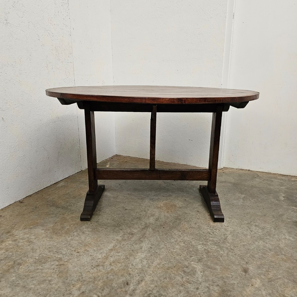 Large 19th Century French Folding Vendange Table View III