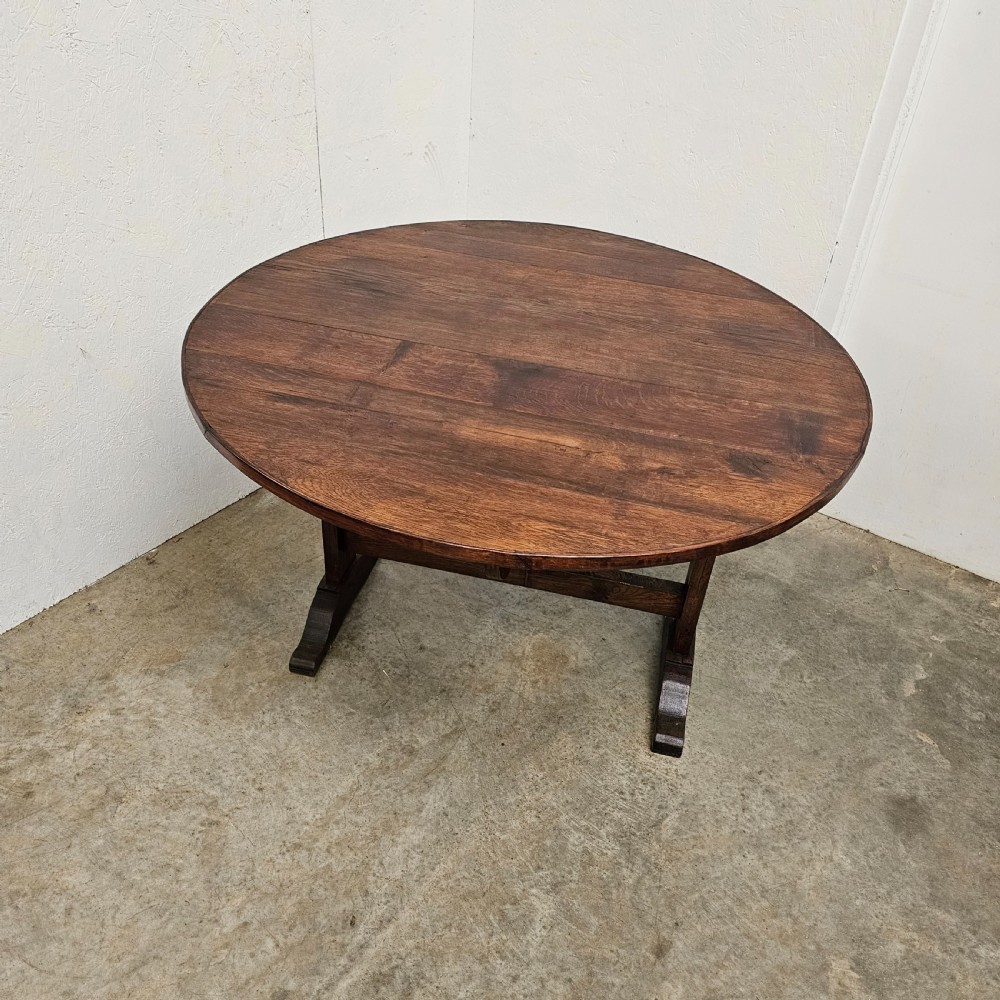 Large 19th Century French Folding Vendange Table View IV