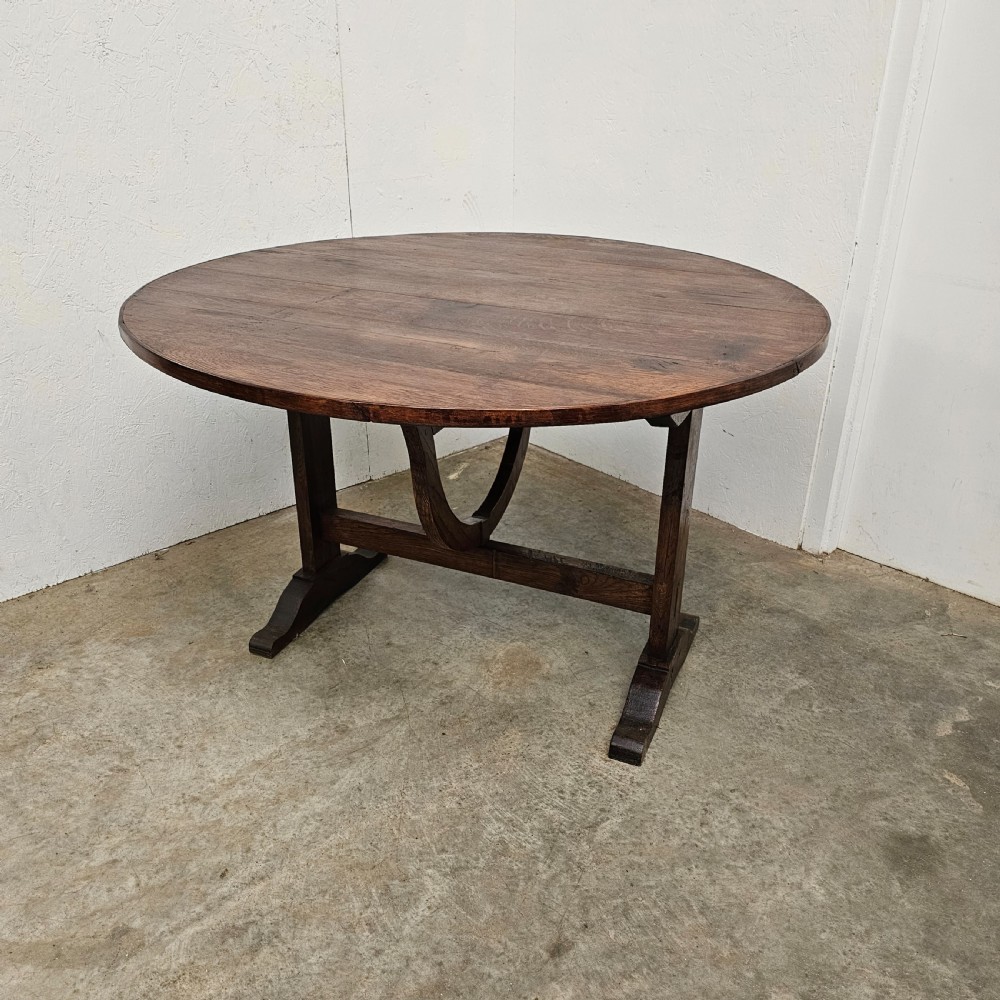 Large 19th Century French Folding Vendange Table View V