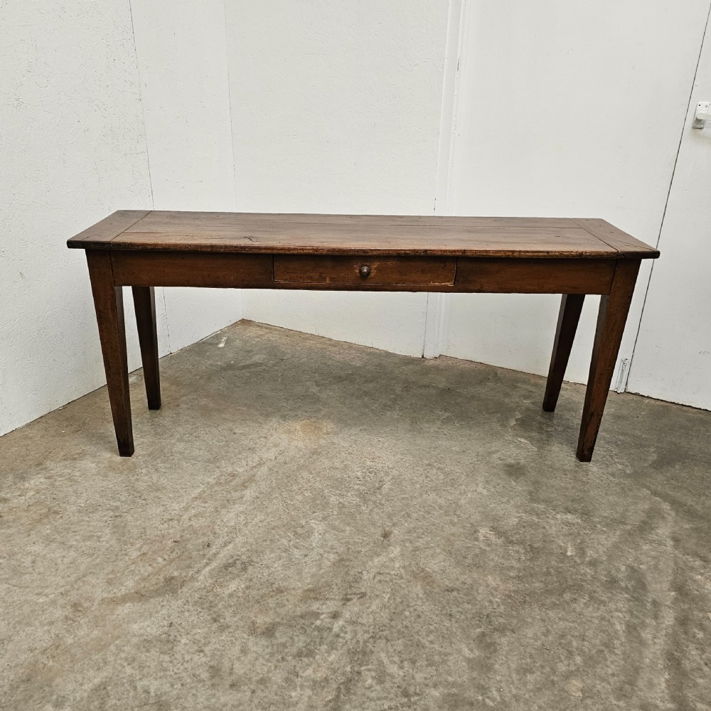 French 19th Century Walnut Serving Table