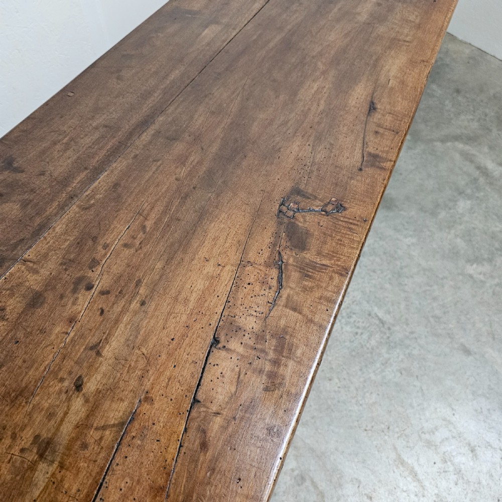 French 19th Century Walnut Serving Table View VI