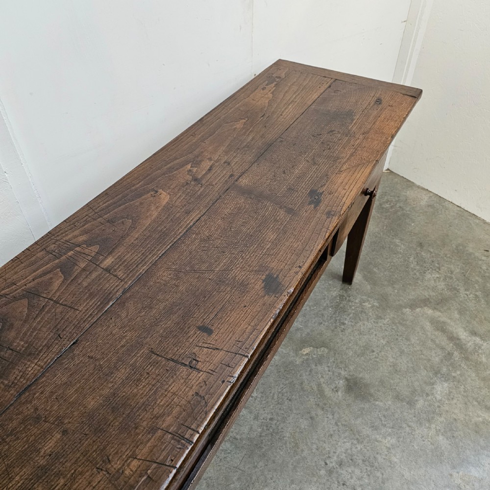 French Chestnut & Oak Contry Side Table View IV