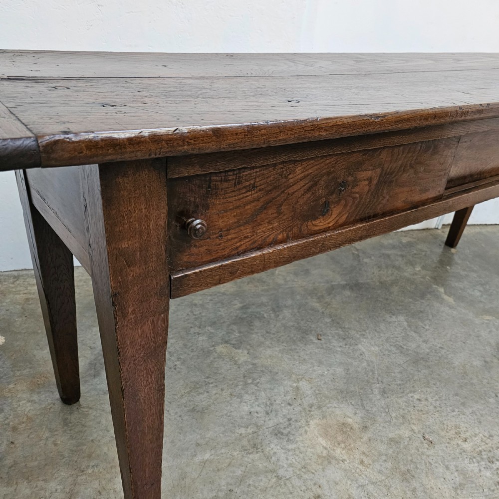 French Chestnut & Oak Contry Side Table View VI