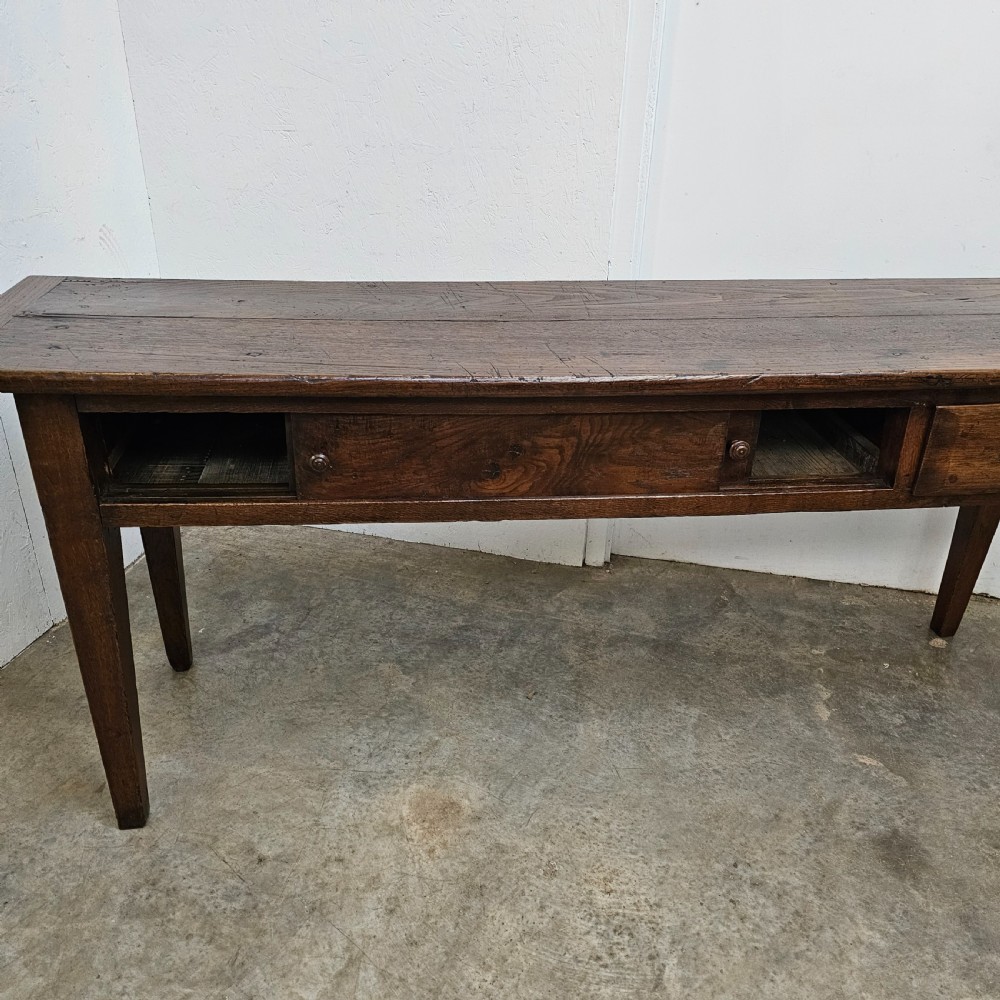 French Chestnut & Oak Contry Side Table View VIII