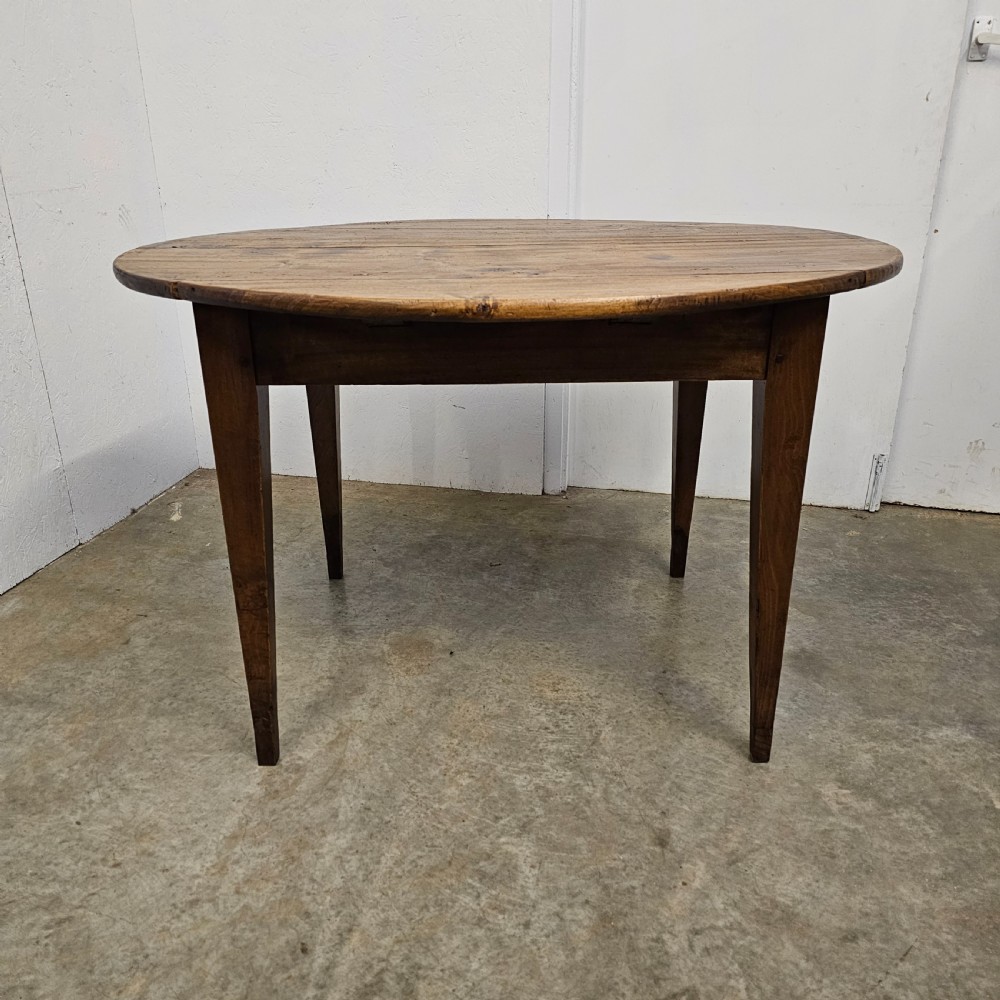 French Poplar Oval Table