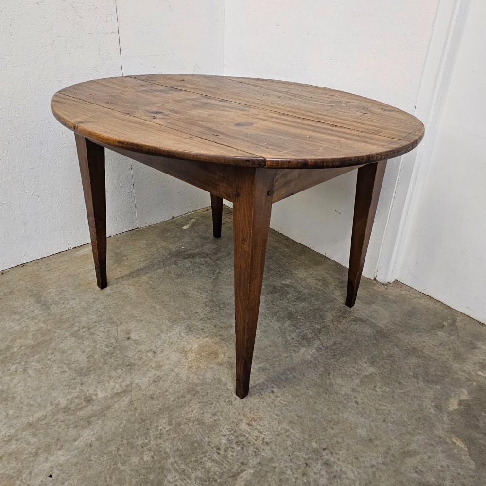 French Poplar Oval Table View III