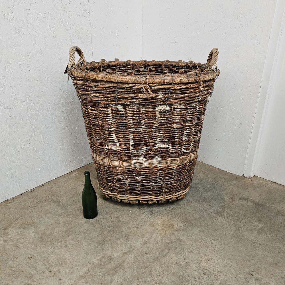 Five Very Large Market Traders Wicker Baskets View V