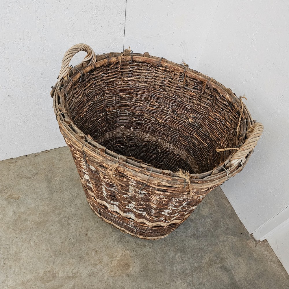 Five Very Large Market Traders Wicker Baskets View III