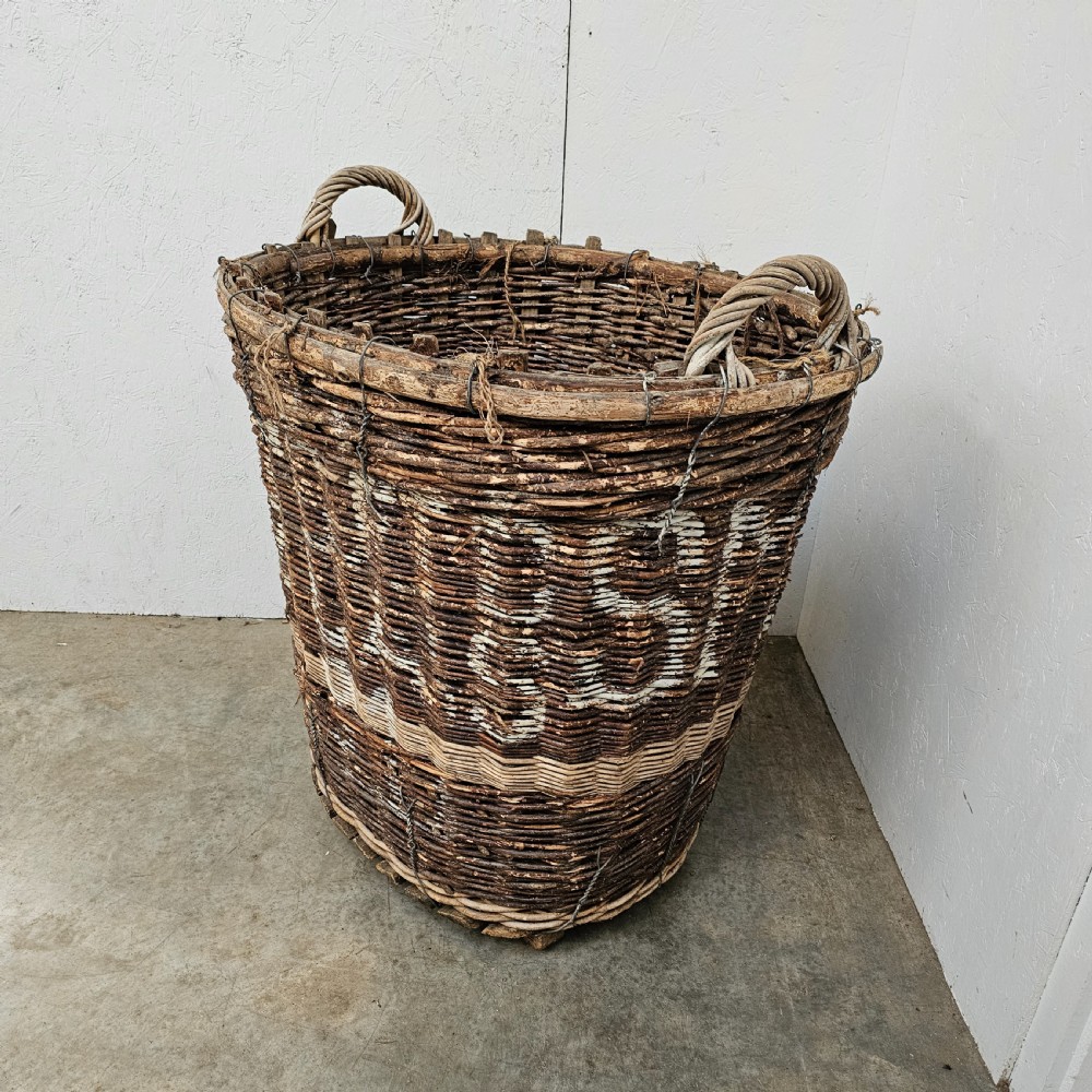 Five Very Large Market Traders Wicker Baskets View IV