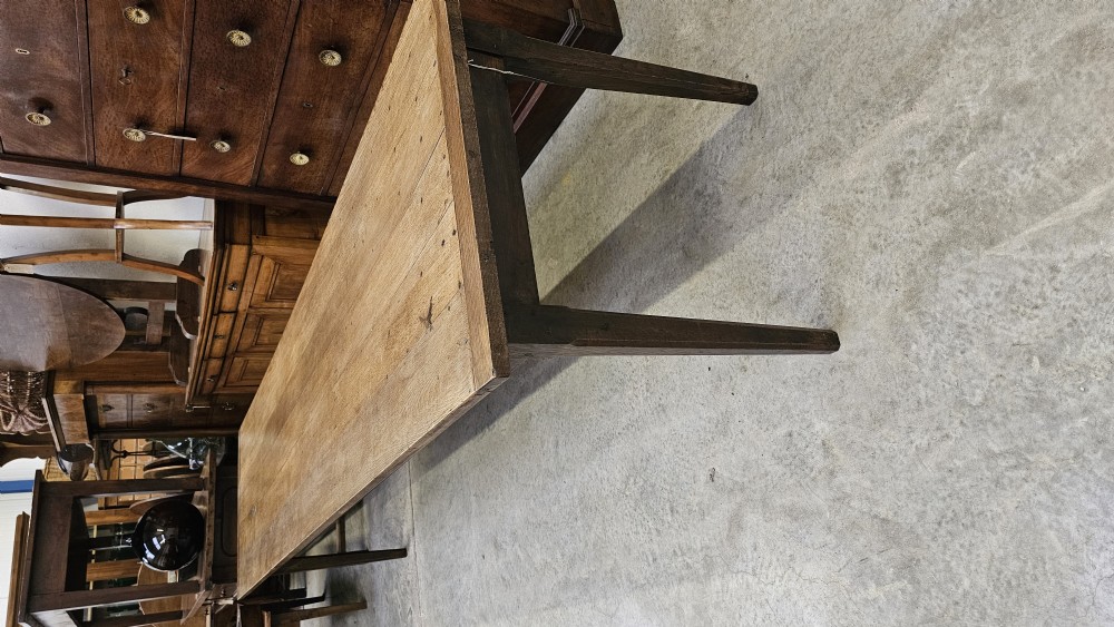 3m Long French Oak Farm Table View III