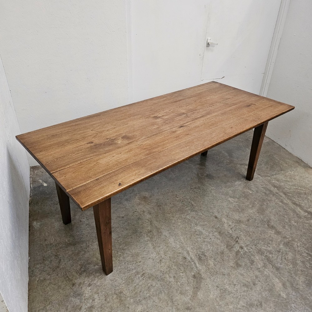 19th Century French Farm Table View IV