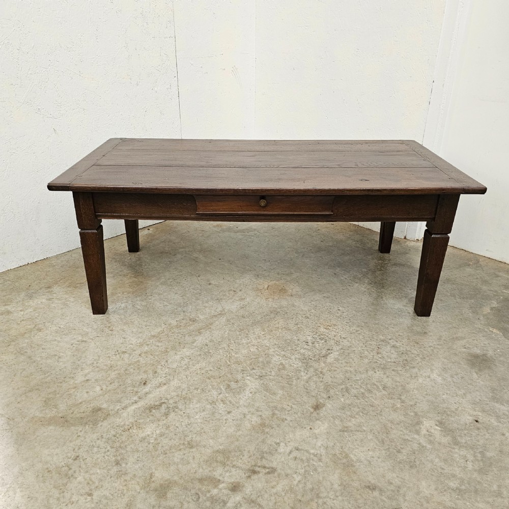 French Oak Country Low Table (Alsace)
