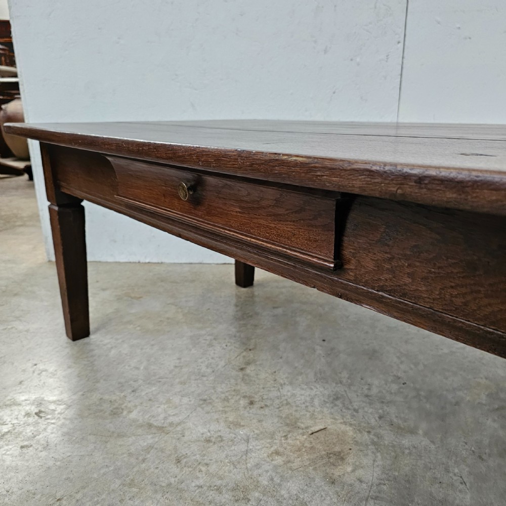 French Oak Country Low Table (Alsace) View III