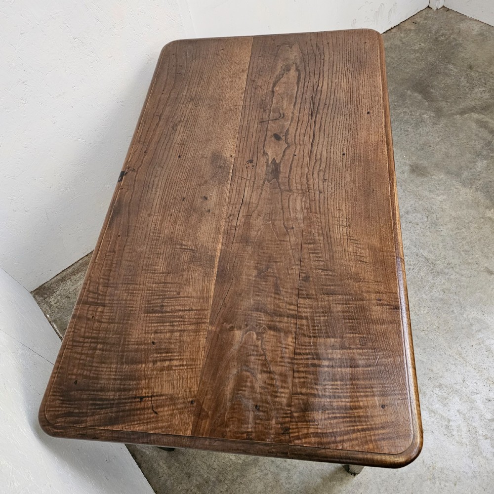 French Oak & Chestnut Bistro Table  View V
