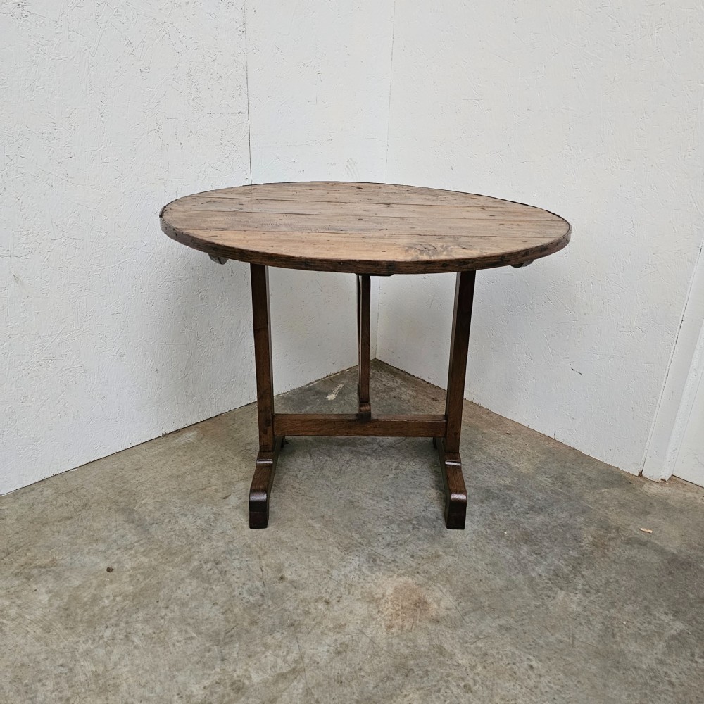 French 19th Century Folding Vendange Table View IV