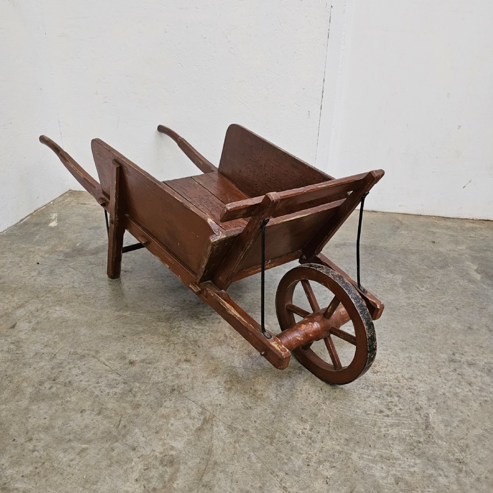 French Childs Wheelbarrow View II