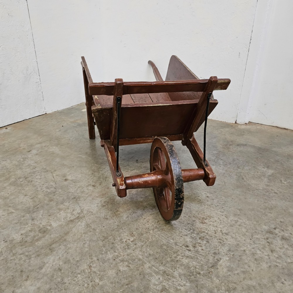 French Childs Wheelbarrow View III
