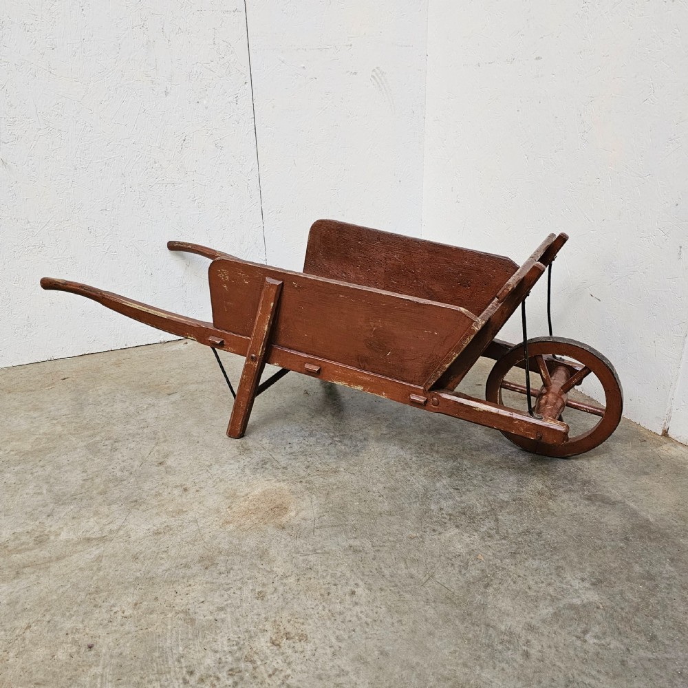 French Childs Wheelbarrow View V