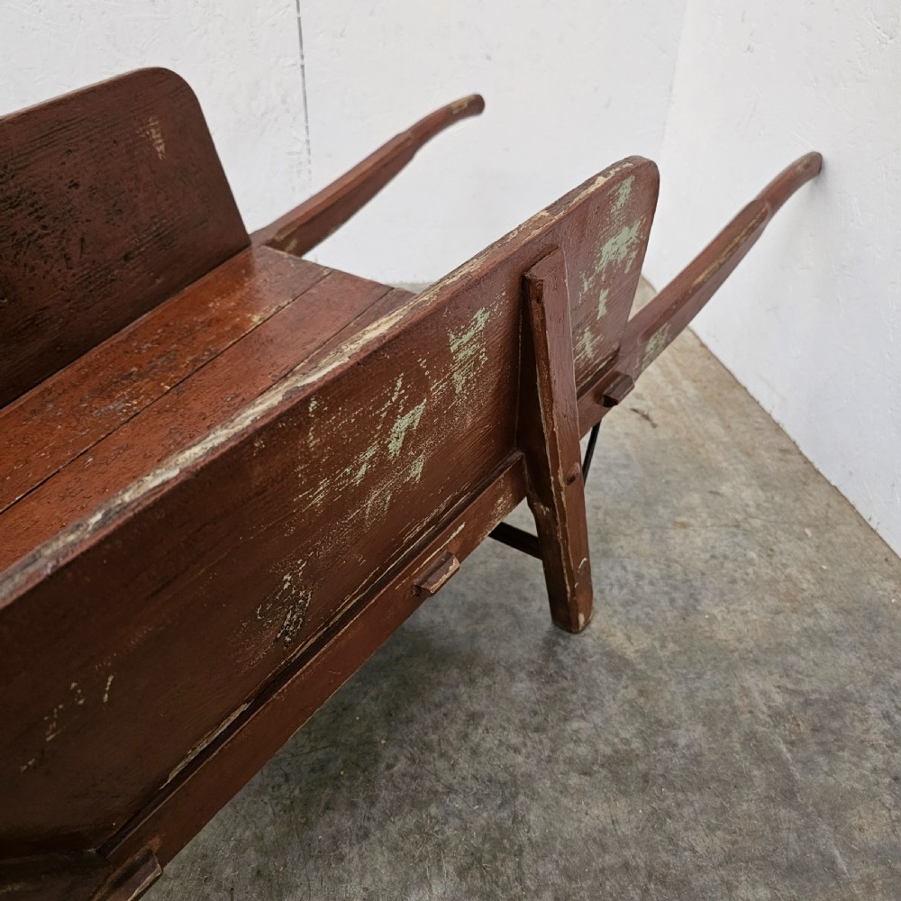 French Childs Wheelbarrow View VII