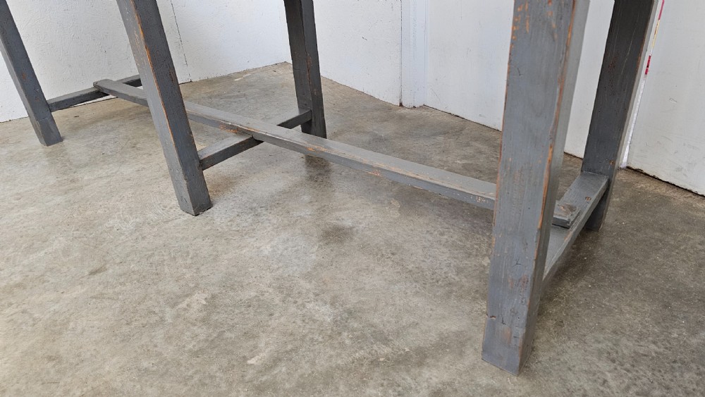 French Pine 6 Leg Work Table View IV