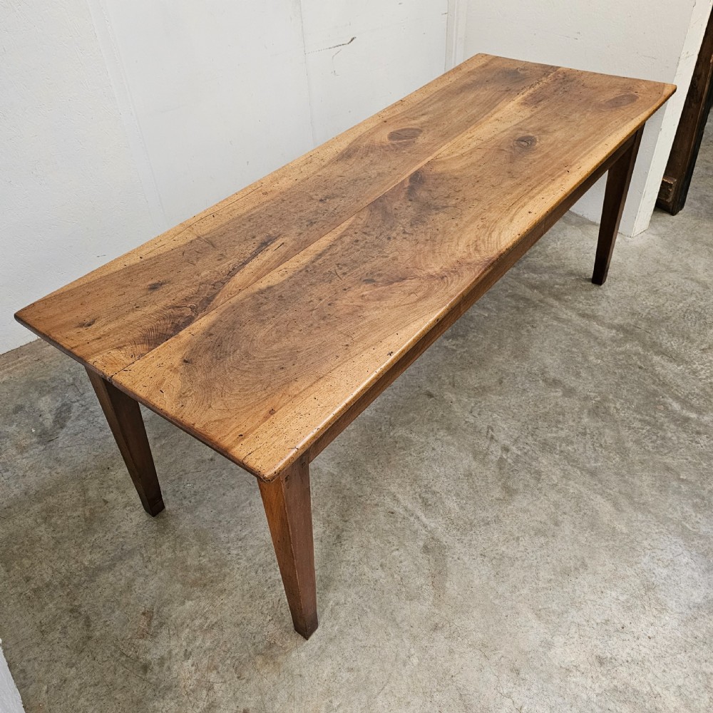 French Two Board Walnut Dining Table (Two Meters) View III