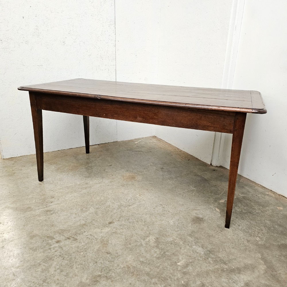 19th Century French Oak Dining Table