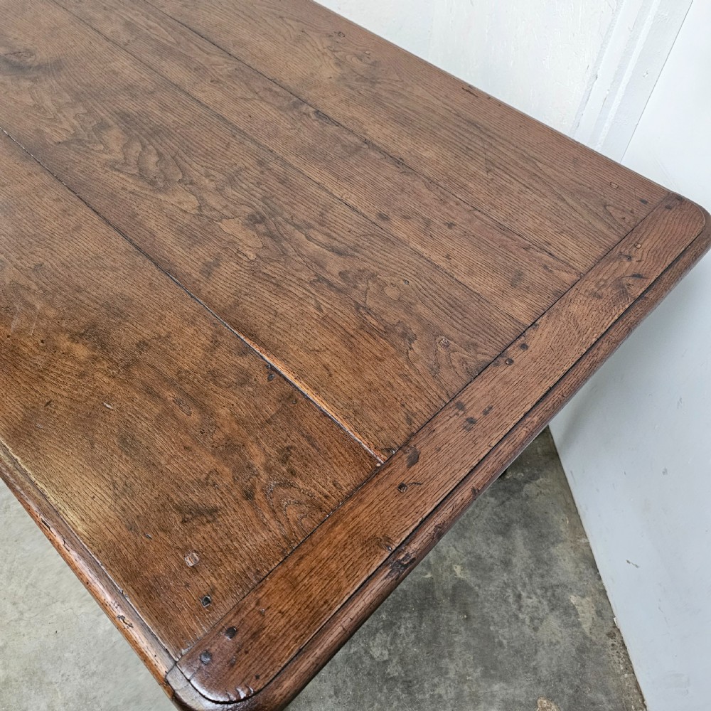 19th Century French Oak Dining Table View III