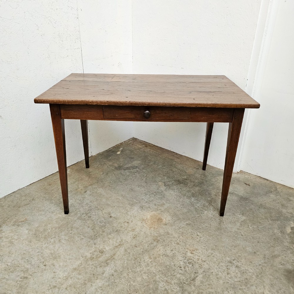 French Oak Small Side Table