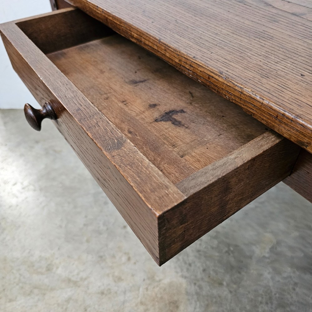French Oak Small Side Table View III