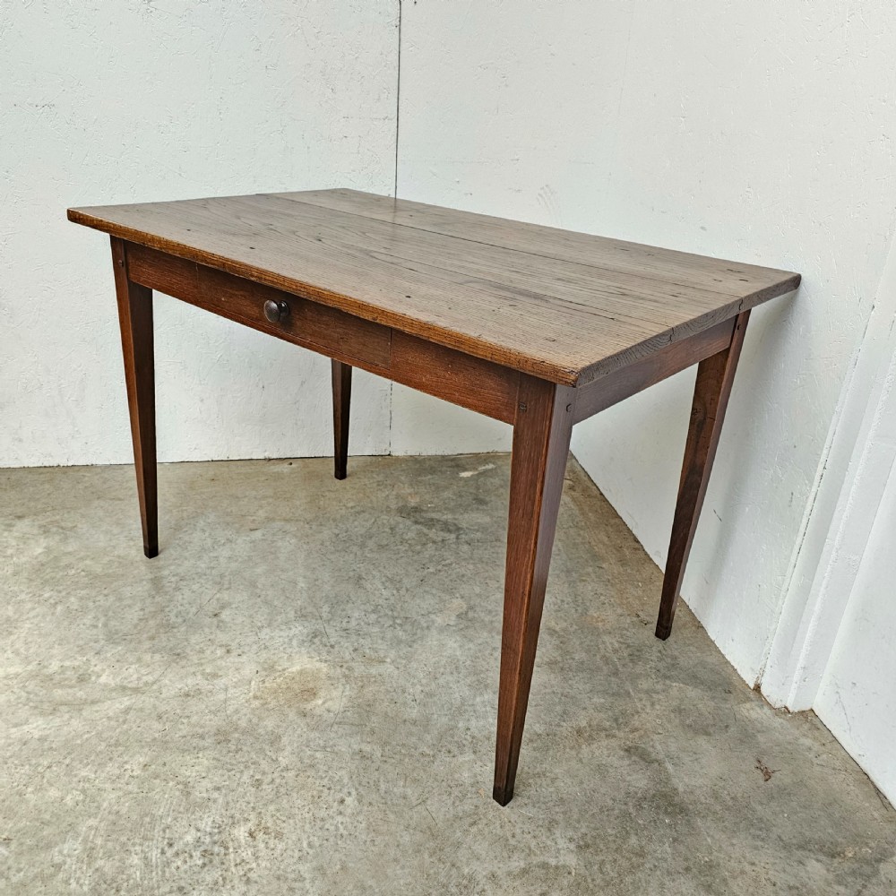 French Oak Small Side Table View IV