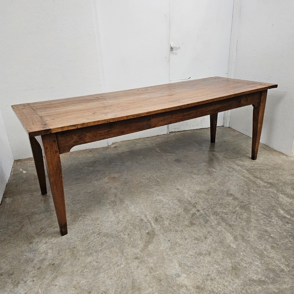 Substantial 7ft French Cherry Farm Table